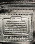 Coach Black Canvas Signature Campbell Convertible Satchel Bag F26243