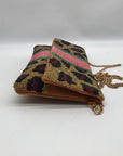 Alex Max Multicolor Embellished Clutch Bag