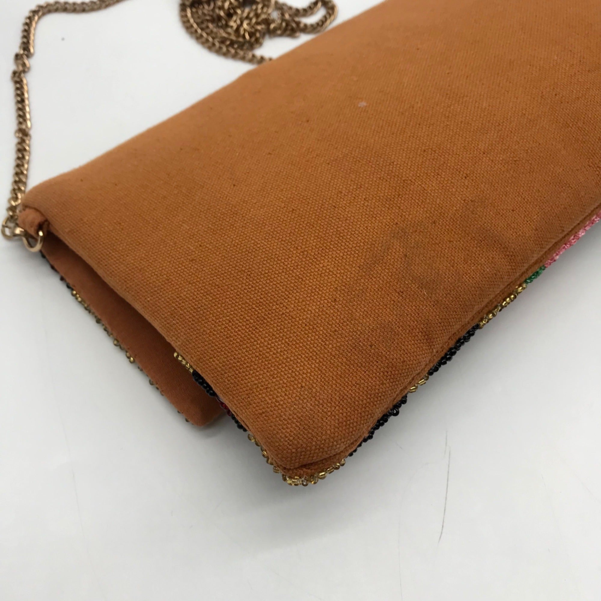 Alex Max Multicolor Embellished Clutch Bag
