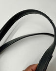 Ralph Lauren Black Leather Satchel Bag