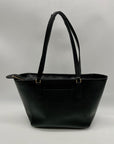 Ralph Lauren Black Leather Satchel Bag