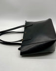 Ralph Lauren Black Leather Satchel Bag