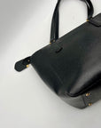 Ralph Lauren Black Leather Satchel Bag