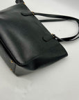 Ralph Lauren Black Leather Satchel Bag