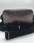 DKNY Metallic Silver Small Ashlyn Crossbody Camera Bag