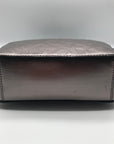 DKNY Metallic Silver Small Ashlyn Crossbody Camera Bag