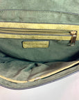 Steve Madden Olive Green Crossbody Saddle Bag