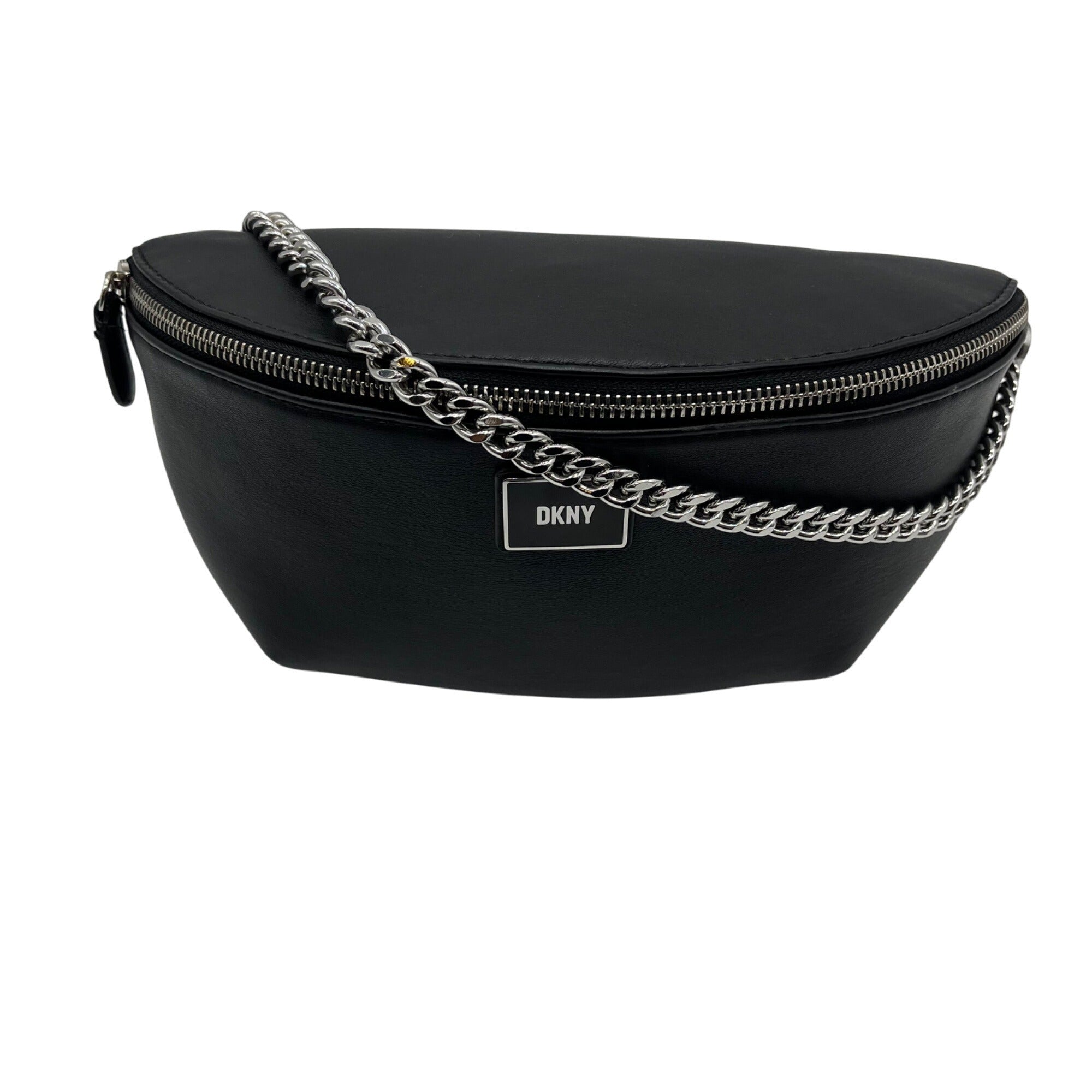 DKNY Black Waist Crossbody Bag