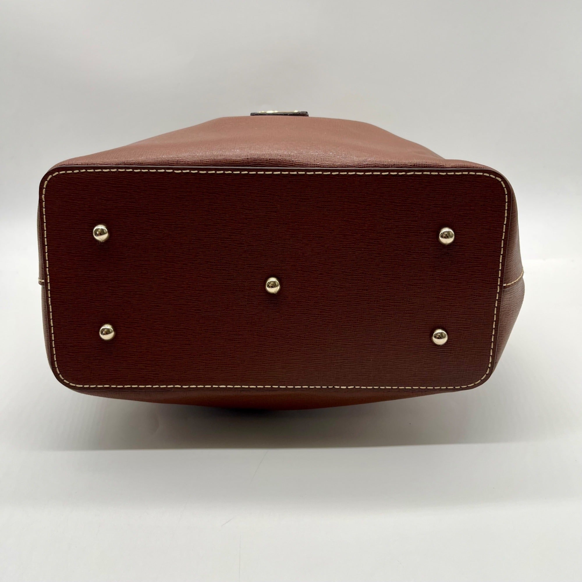 Dooney &amp; Bourke Brown Florentine Brenna Satchel