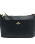 Coach Blue Leather Crossbody Kitt Messenger Bag