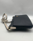 Coach Blue Leather Crossbody Kitt Messenger Bag