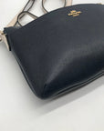 Coach Blue Leather Crossbody Kitt Messenger Bag