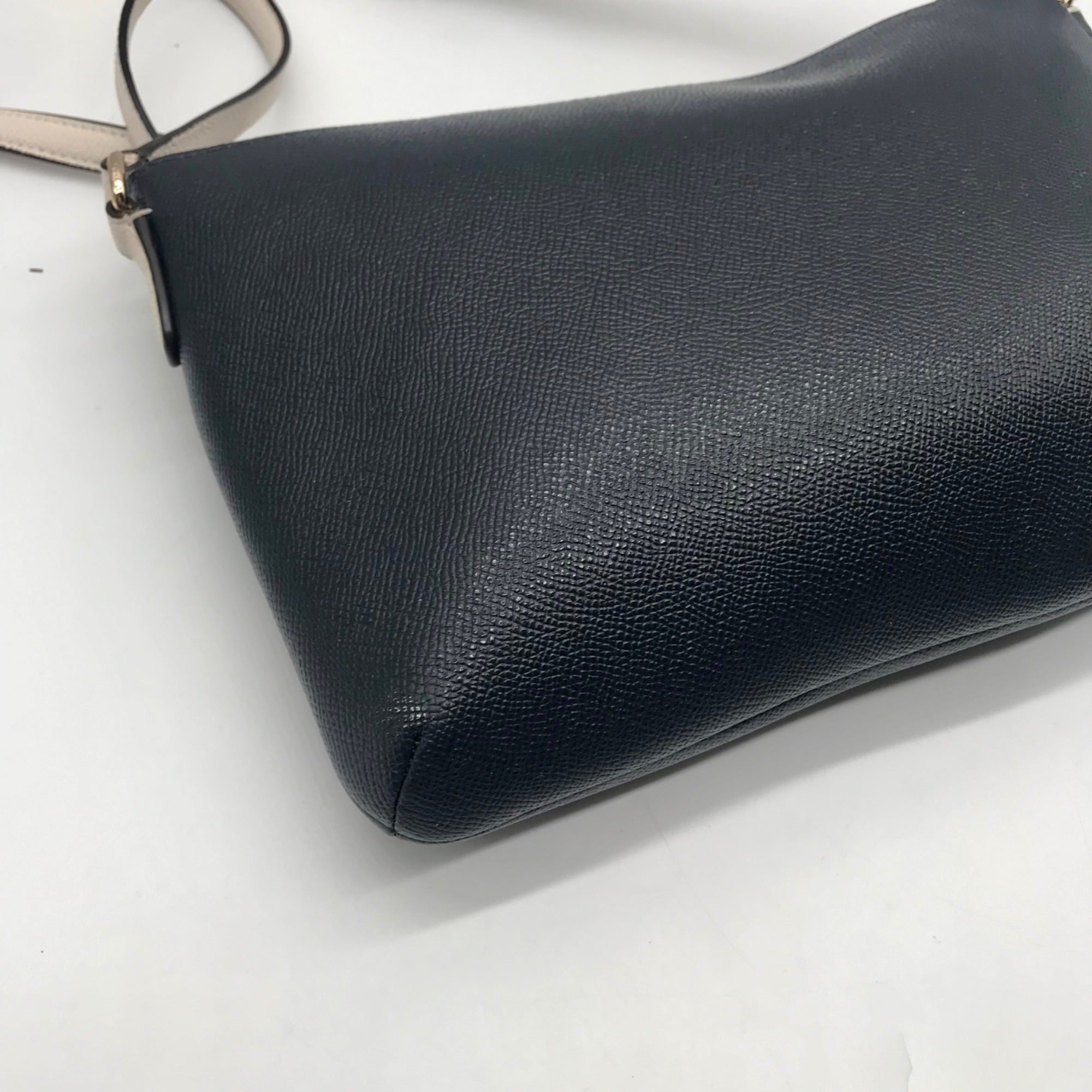 Coach Blue Leather Crossbody Kitt Messenger Bag