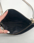 Coach Blue Leather Crossbody Kitt Messenger Bag