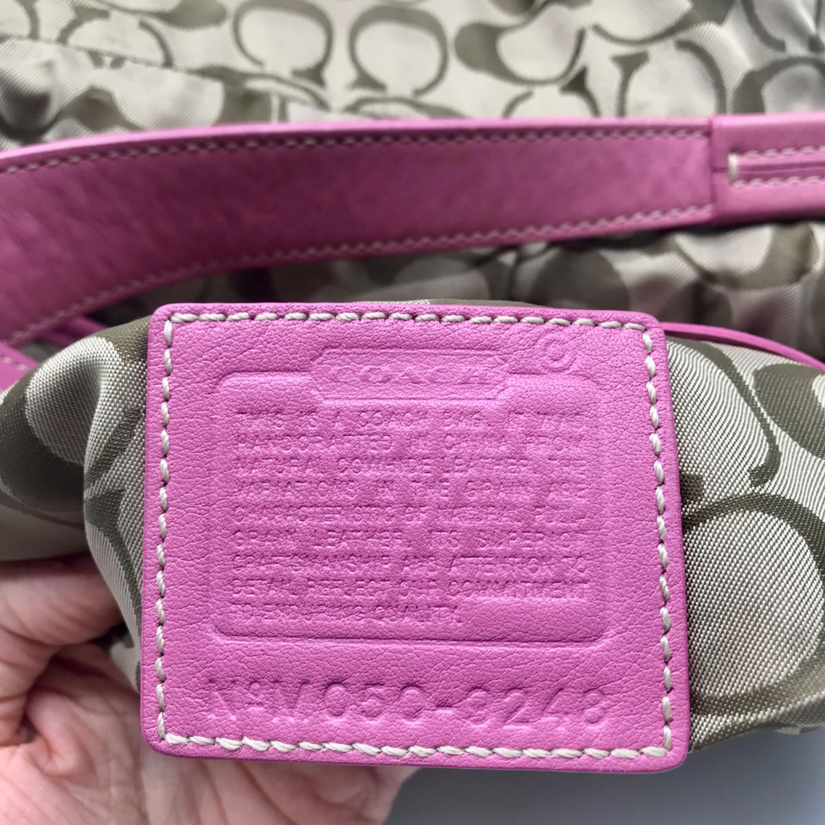 Coach Vintage Bubblegum Pink Leather Soho Shoulder Bag