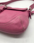 Coach Vintage Bubblegum Pink Leather Soho Shoulder Bag