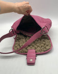 Coach Vintage Bubblegum Pink Leather Soho Shoulder Bag