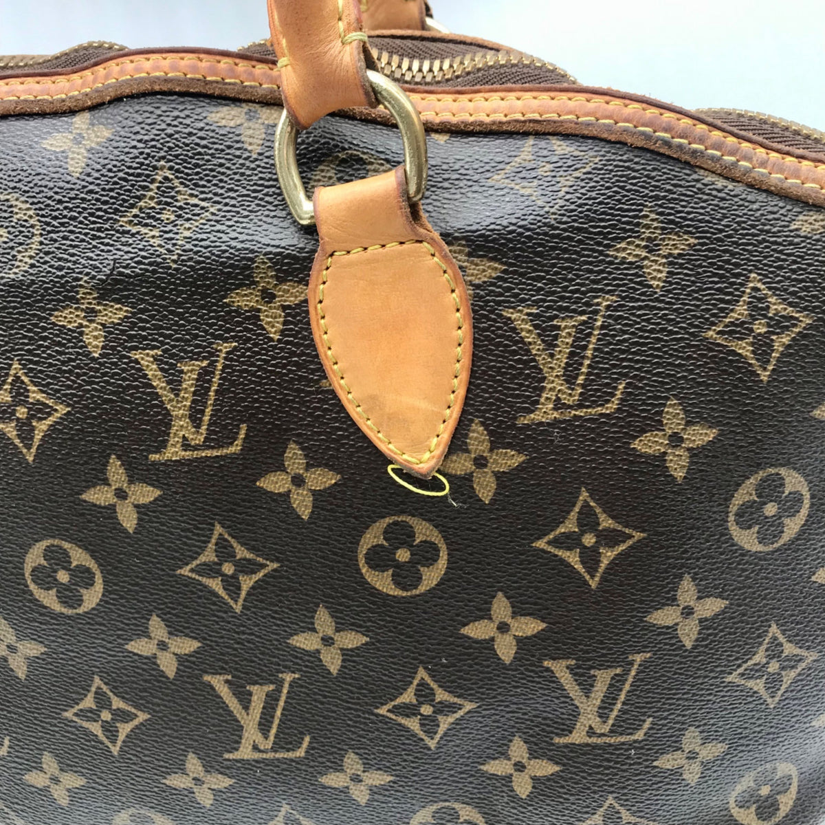 Louis Vuitton Brown Monogram Coated Canvas Lockit Tote Bag