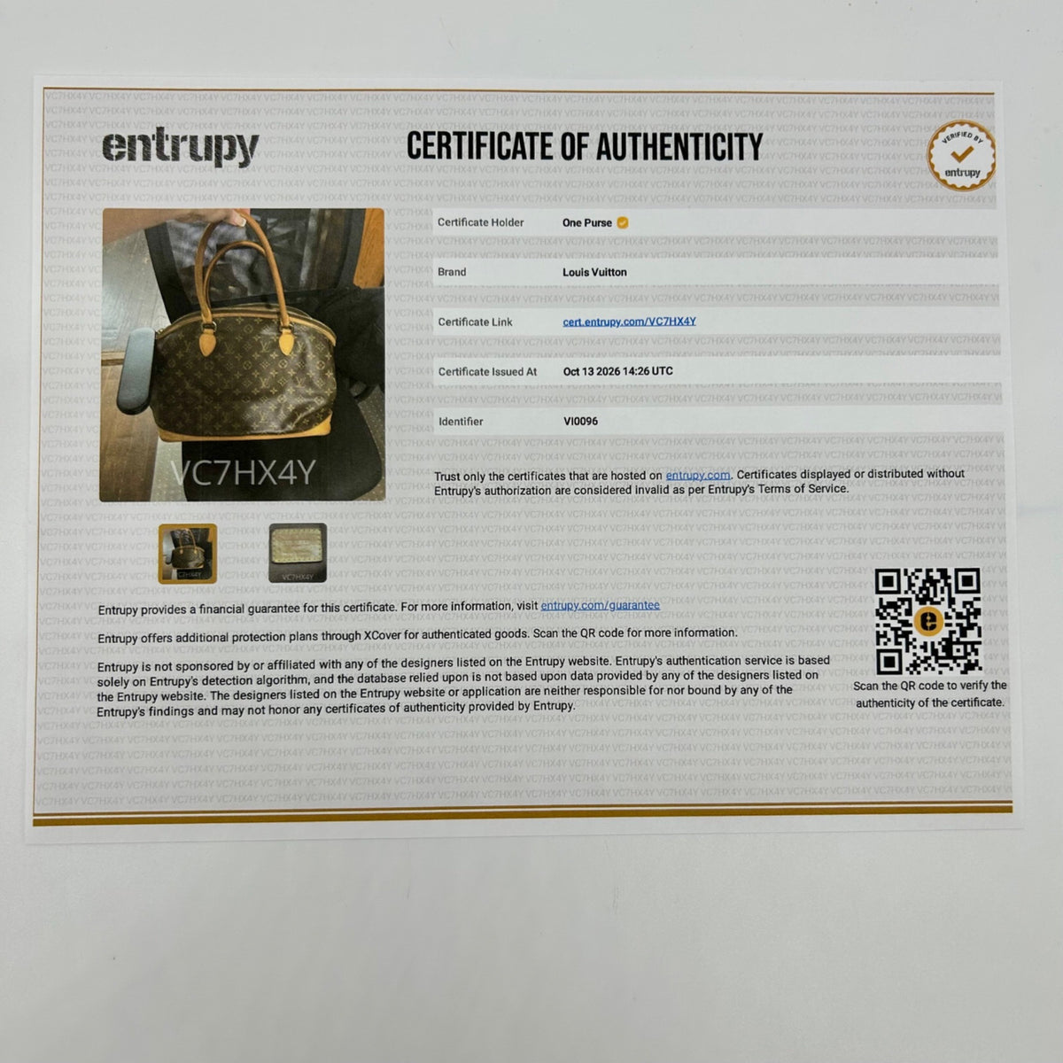 Louis Vuitton Brown Monogram Coated Canvas Lockit Tote Bag