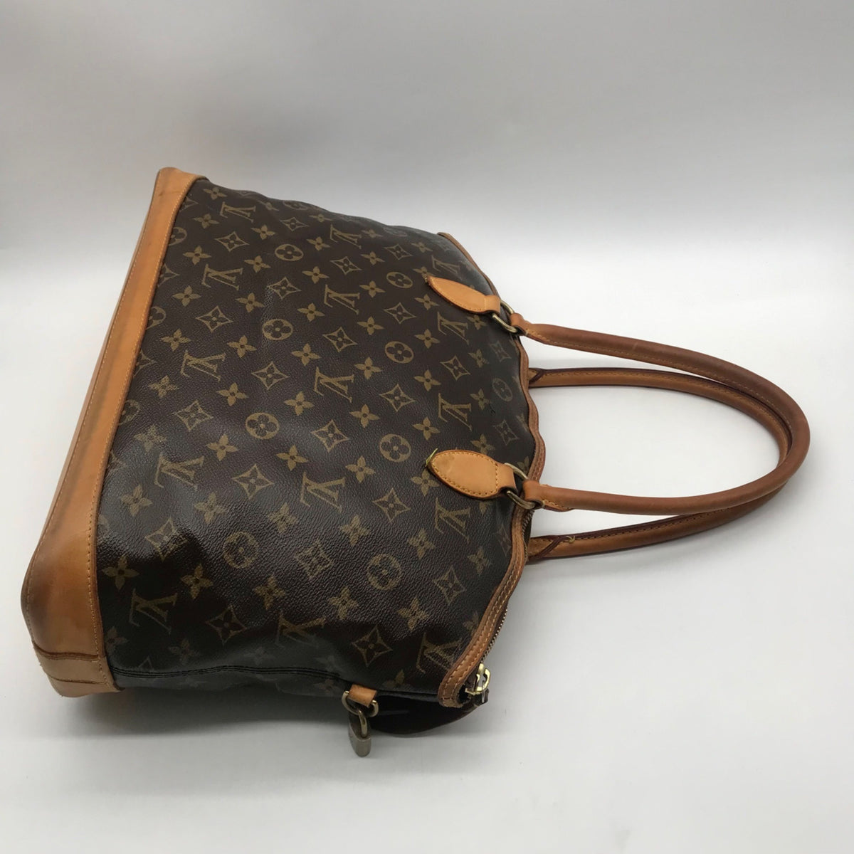 Louis Vuitton Brown Monogram Coated Canvas Lockit Tote Bag