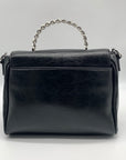 I.N.C. International Concepts Black Glaze Emilliee Mini Top Handle Handbag