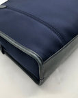 Coach Vintage Navy Blue Fabric Neo Tote Bag 6206