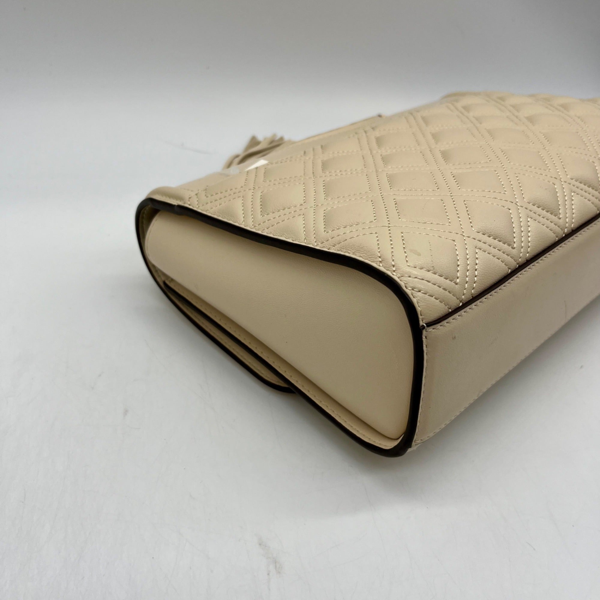 Tory Burch Beige Leather Shoulder Bag