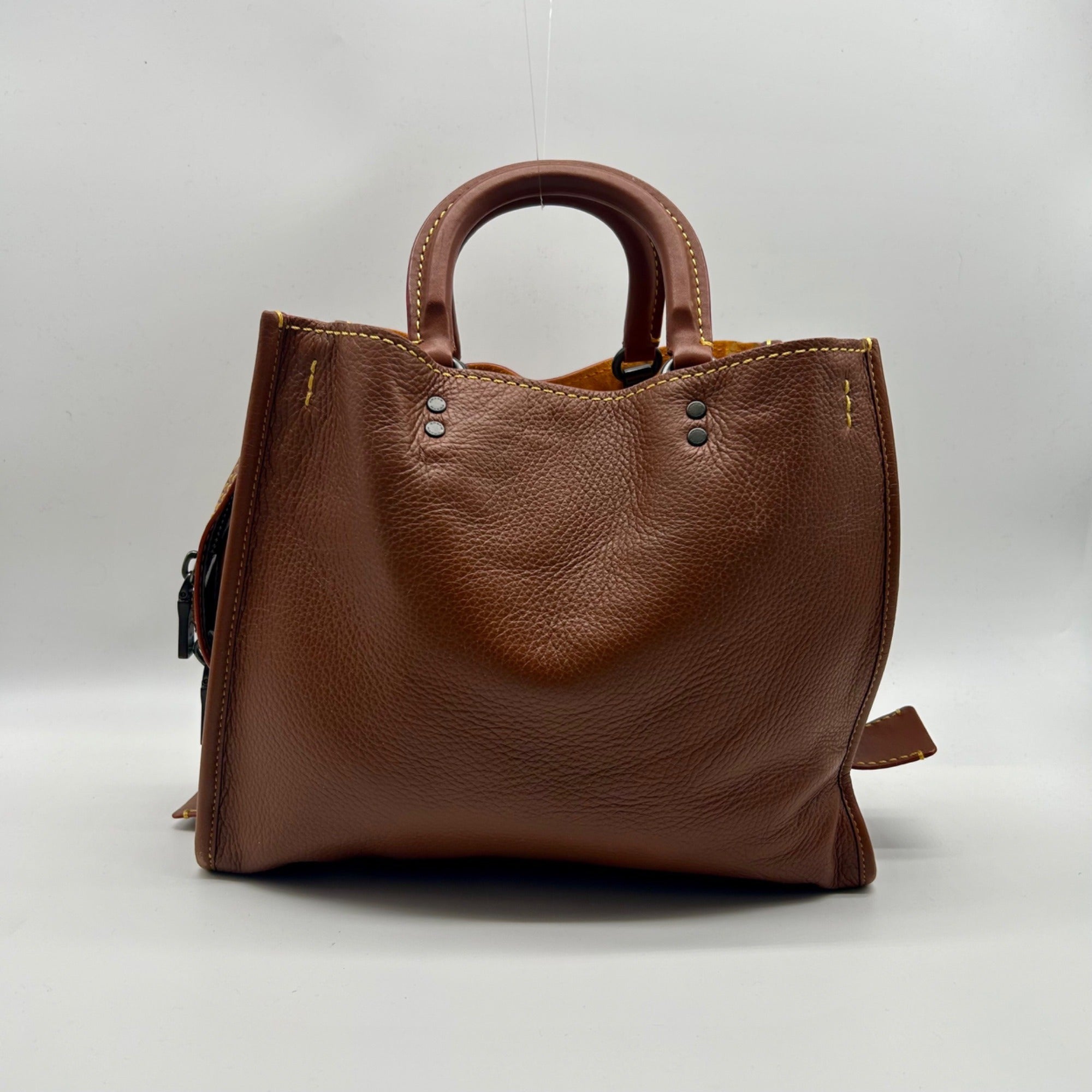 Coach Brown Leather Rouge 1941 Satchel Bag