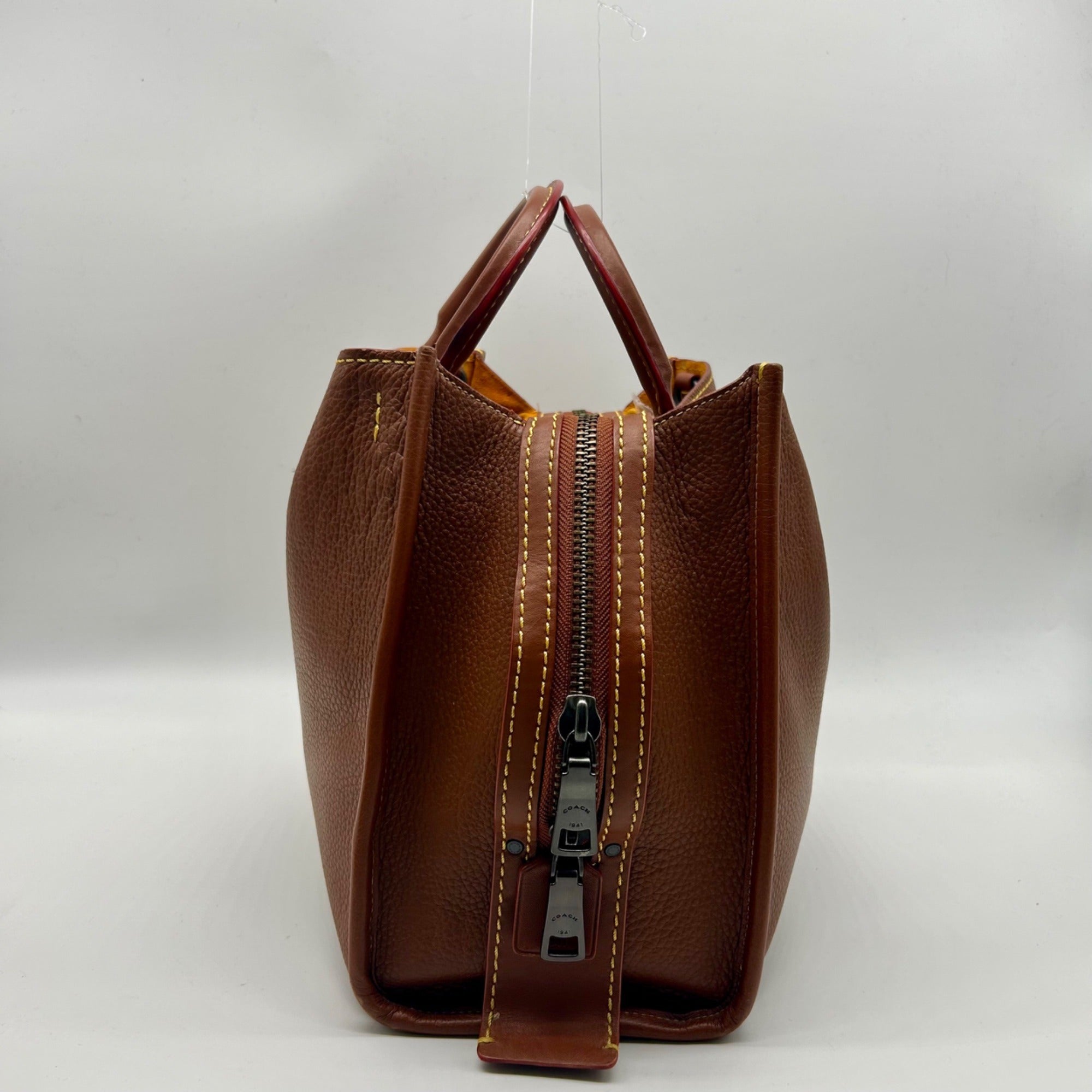 Coach Brown Leather Rouge 1941 Satchel Bag