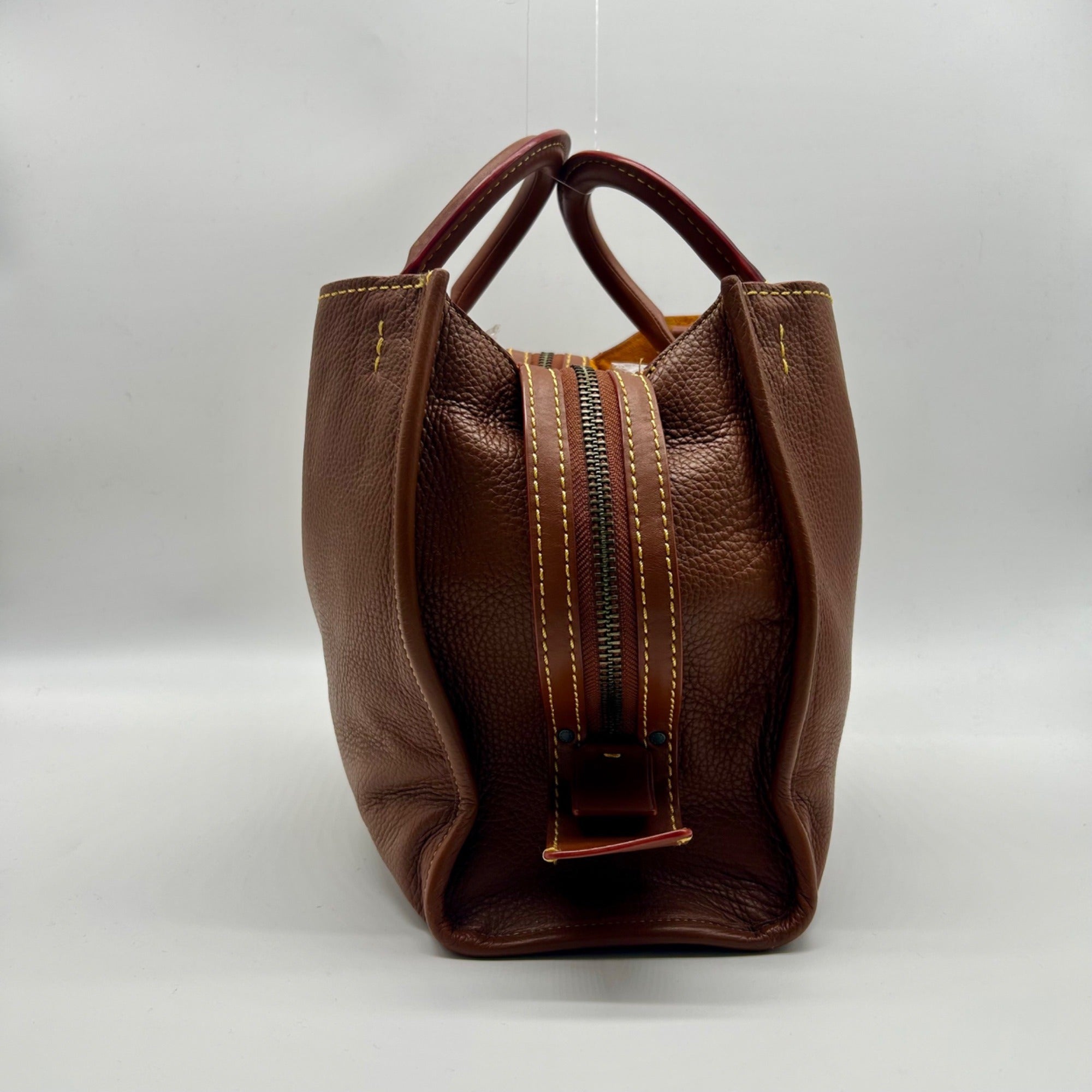 Coach Brown Leather Rouge 1941 Satchel Bag