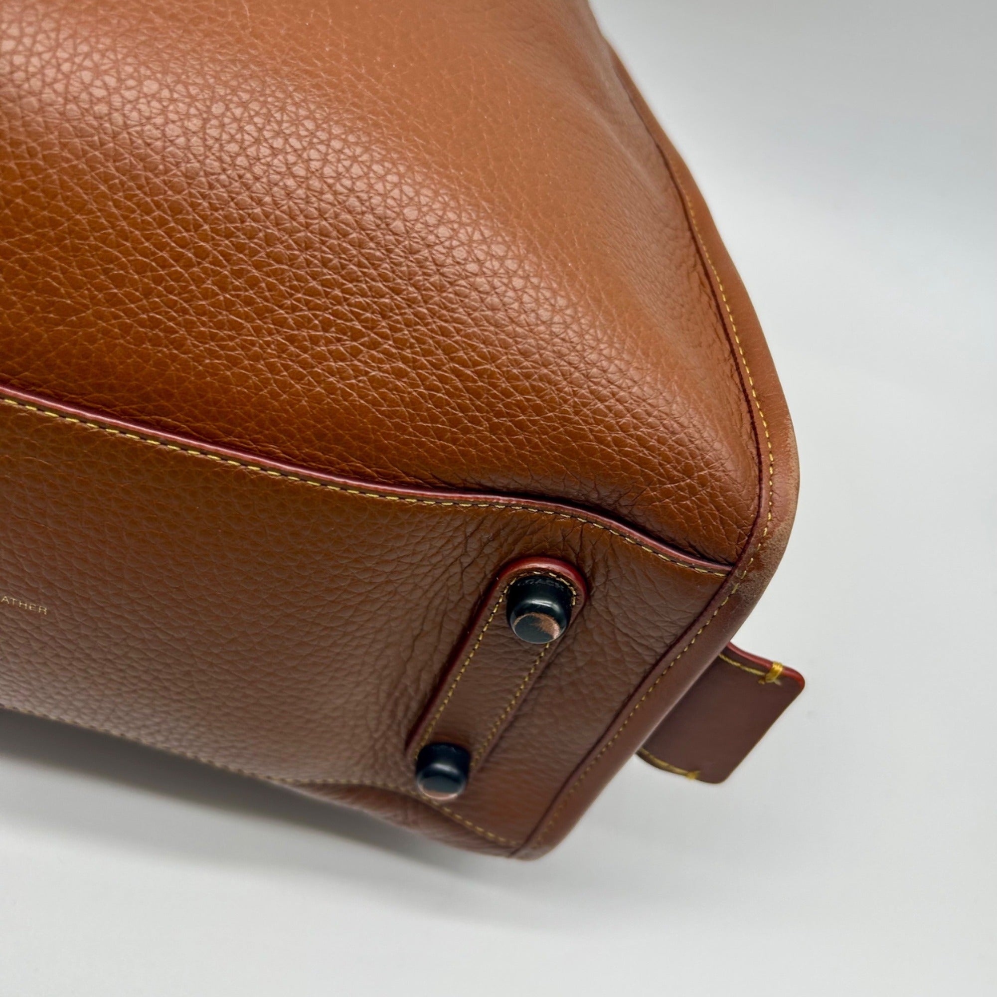 Coach Brown Leather Rouge 1941 Satchel Bag
