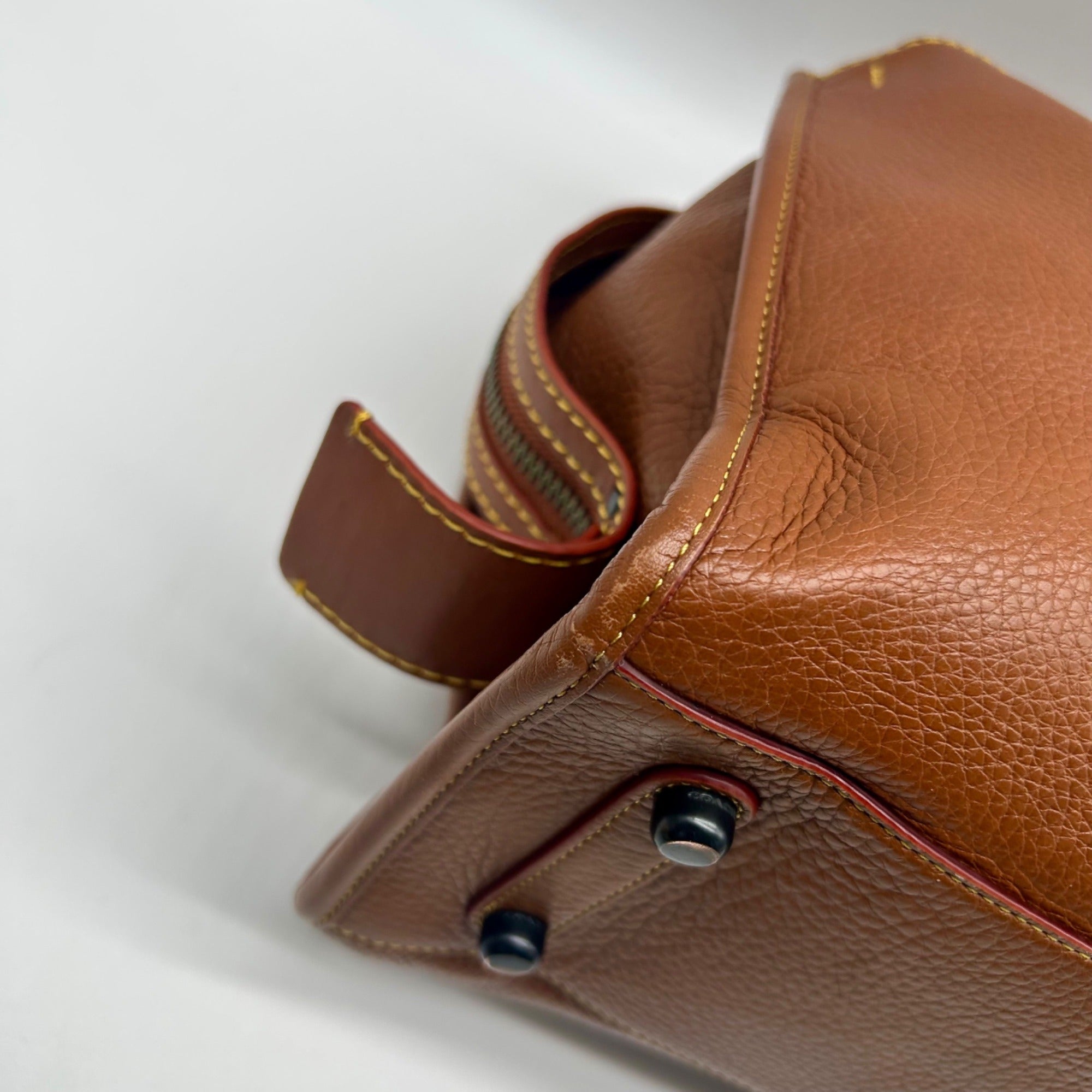Coach Brown Leather Rouge 1941 Satchel Bag