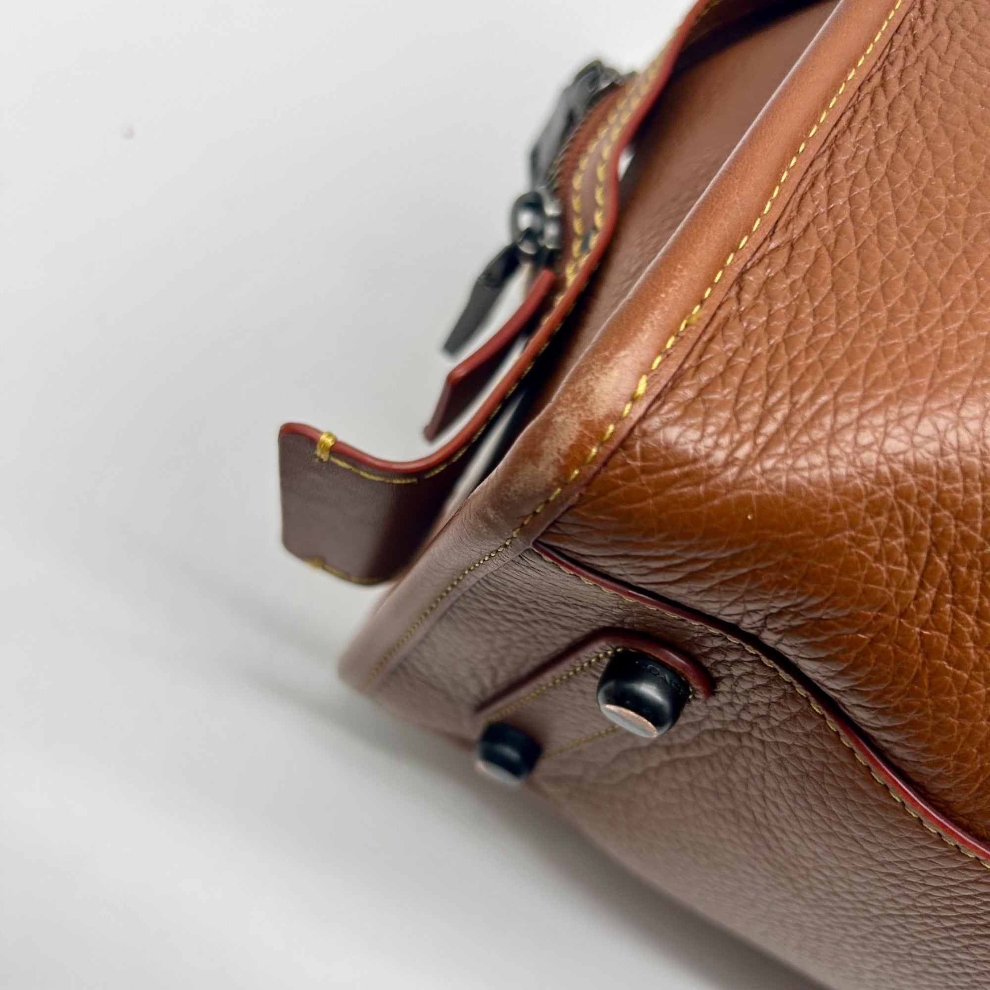 Coach Brown Leather Rouge 1941 Satchel Bag