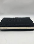 Nina Black Rhinestone Evening Clutch