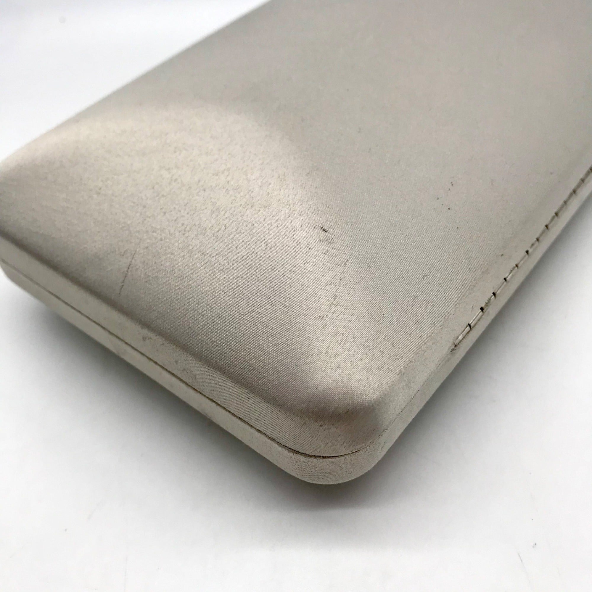 I.N.C. International Concepts Silver Crystal Top Handle Frame Convertible Crossbody Bag