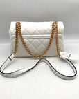 Aldo White Quilted Naeclya Convertible Crossbody