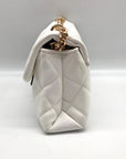 Aldo White Quilted Naeclya Convertible Crossbody