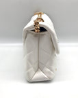 Aldo White Quilted Naeclya Convertible Crossbody