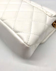 Aldo White Quilted Naeclya Convertible Crossbody