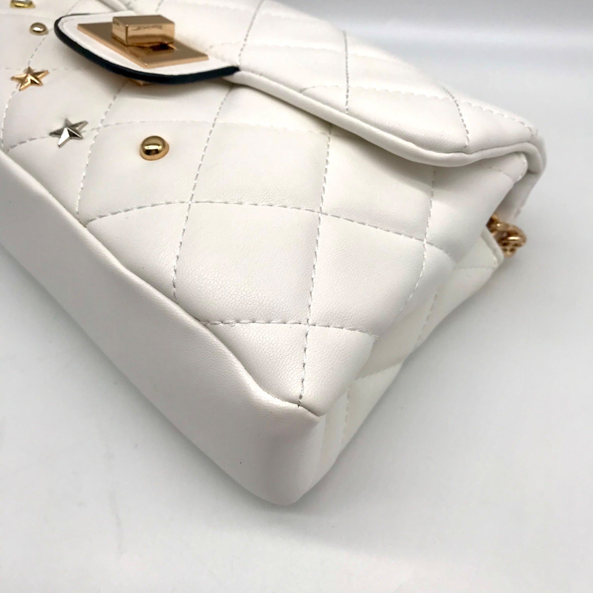 Aldo White Quilted Naeclya Convertible Crossbody