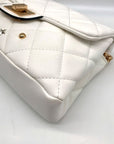 Aldo White Quilted Naeclya Convertible Crossbody