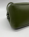 Gucci Olive Green Leather Shoulder Bag