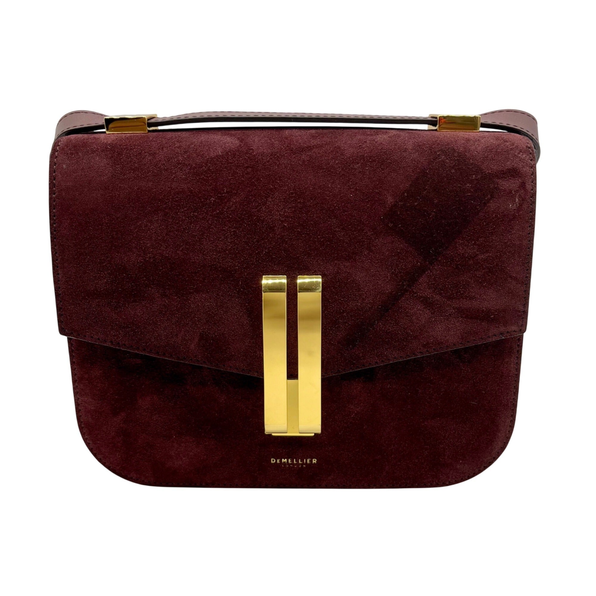 DeMellier Vancouver Brown Suede/Leather Crossbody