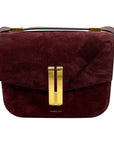 DeMellier Vancouver Brown Suede/Leather Crossbody