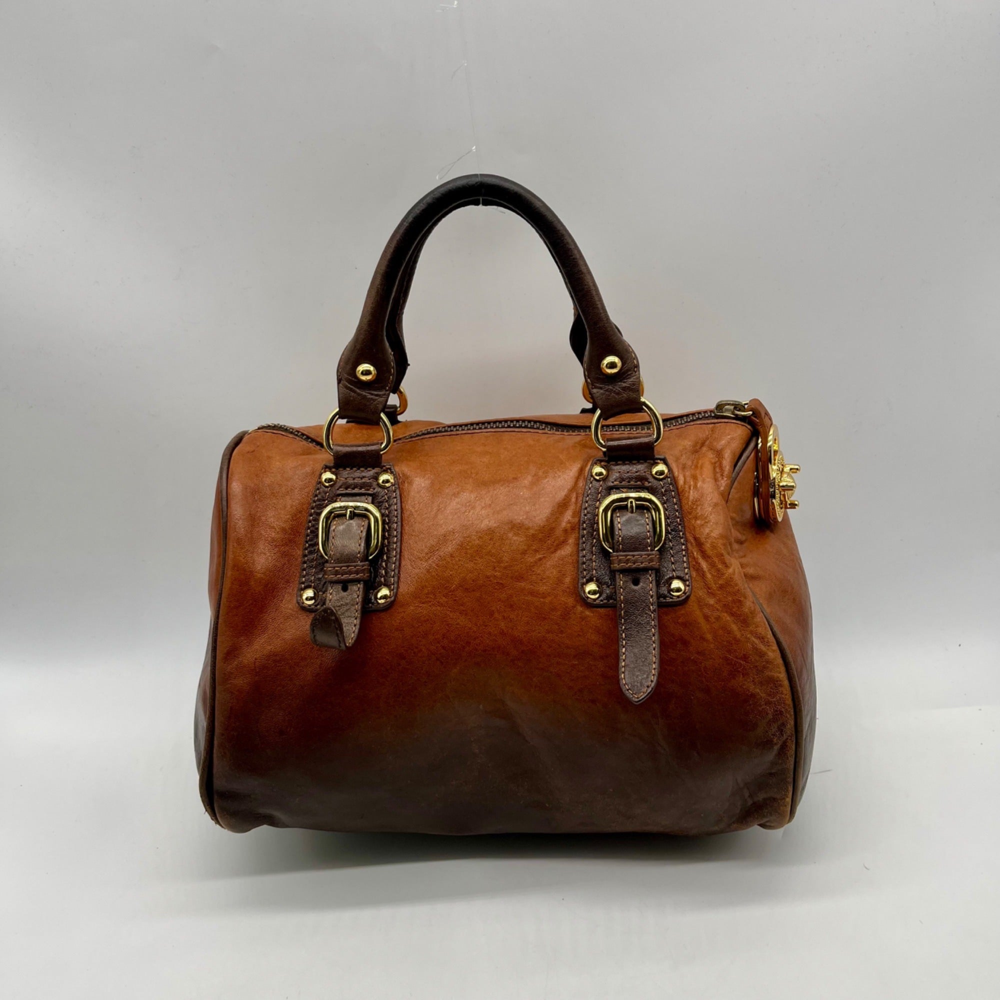 Steve Madden Brown Leather Shoulder Bag