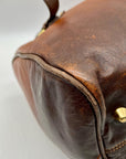 Steve Madden Brown Leather Shoulder Bag