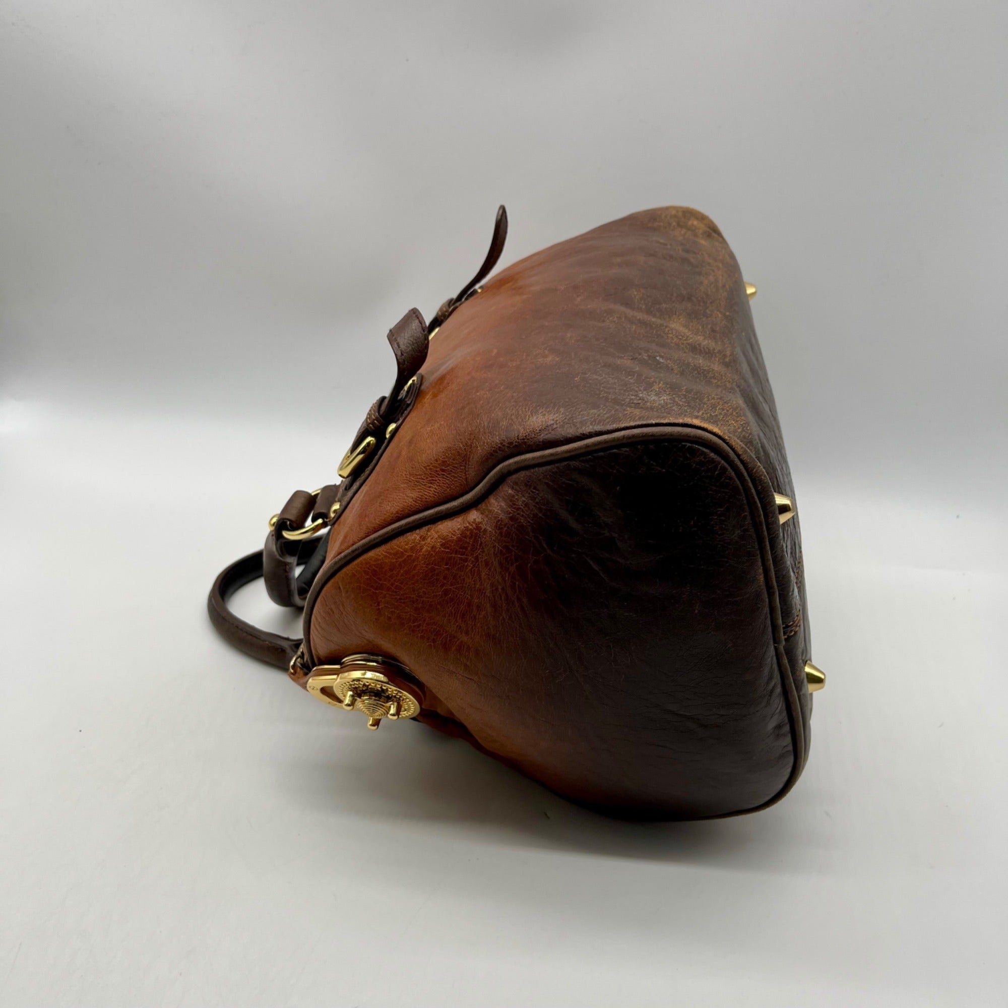 Steve Madden Brown Leather Shoulder Bag