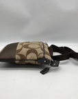 Coach Brown Monogram Canvas Crossbody Bag