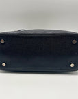 Kate Spade Black Pebbled Leather Margaux Satchel Bag