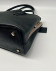 Kate Spade Black Pebbled Leather Margaux Satchel Bag